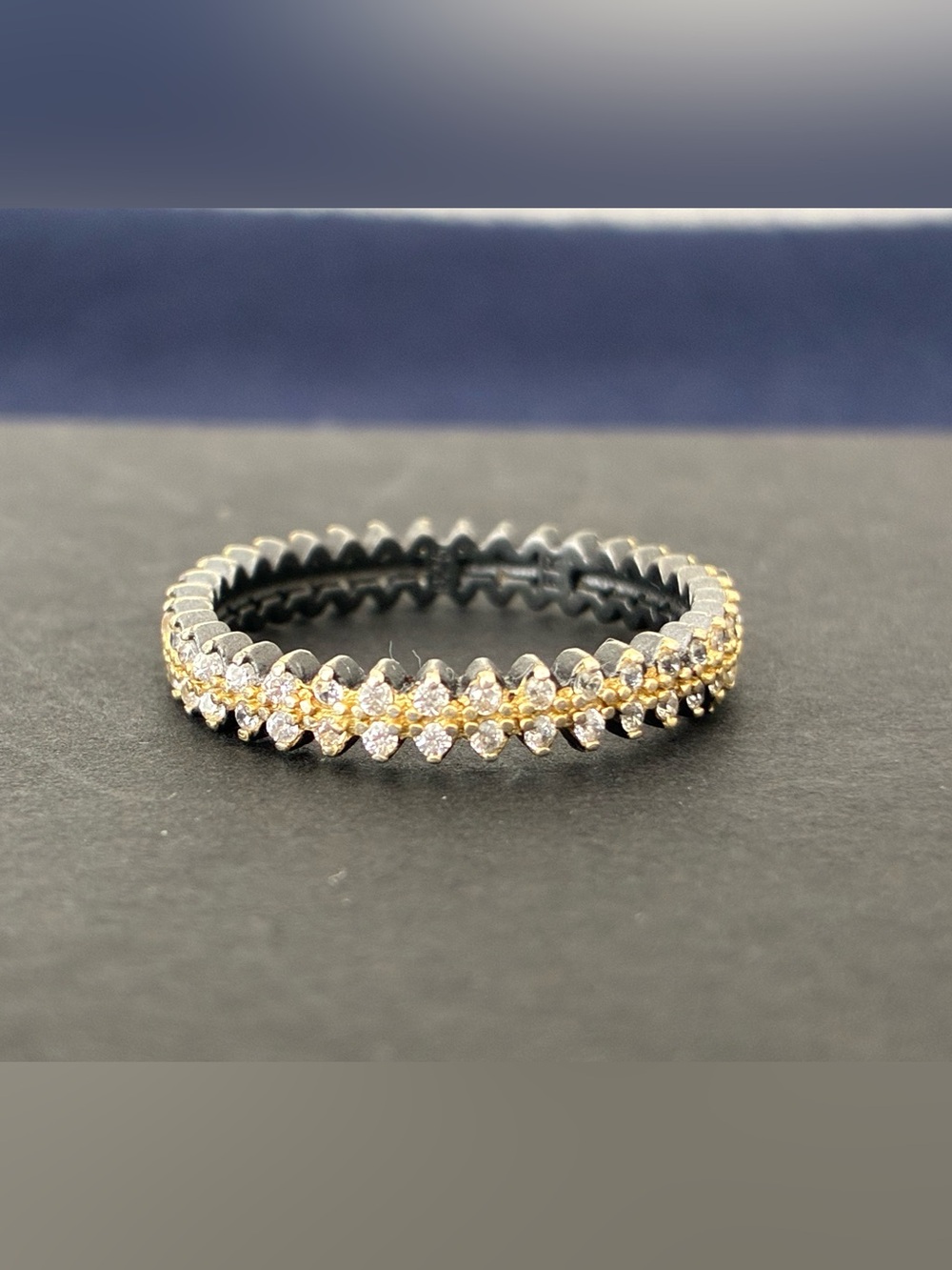 Freida Rothman Eternity Ring Sz 9 - Women Jewelry